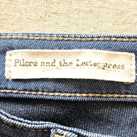 Anthropologie Pilcro Serif Blue Skinny Jeans - Picture 8 of 15